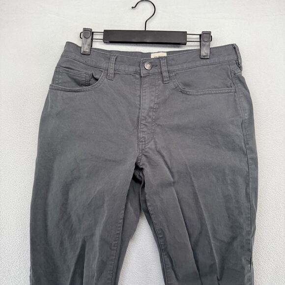 Flint Tinder Pants Men's 30x30 Gray Straight Chino Huckberry Preppy Outdoor - Picture 3 of 10